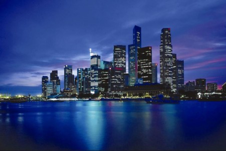 The Singapore Skyline