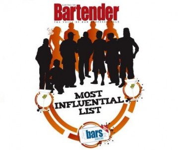 Bartender magazine's Most Influential List Top 50