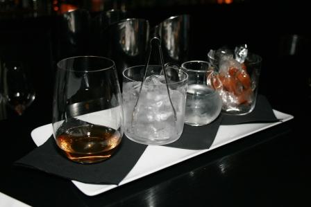 Ardbeg Ugiedal and salted caramels at Rockpool Bar and Grill