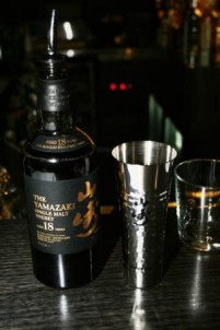 The Ocean Room team got an exclusive sample of the Yamazaki 18 and a frist look at Suntory's new whisky highball cups