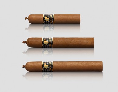 The three new vitolas of Cohiba Behike