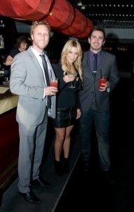 The Judging Panel: Garth Foster, Samantha Brett and Bartender Magazine's Simon McGoram.