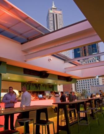 The Conservatory rooftop bar - Perth