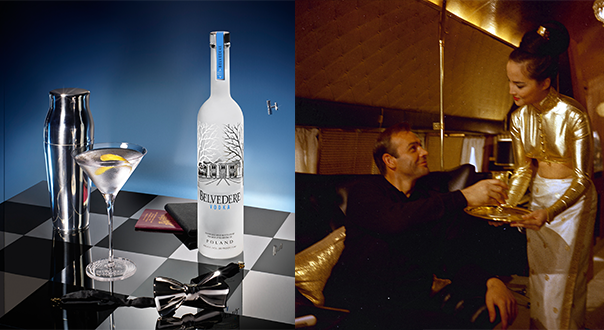 Spectre: James Bond partners with Belvedere to drink nice martinis