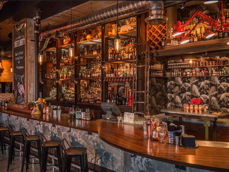 Miami bar, Sweet Liberty, where there's a first of its kind 'bartender's table'. Photo: Facebook.com/mysweetliberty