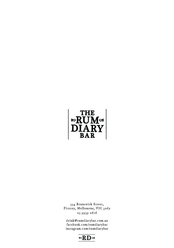 Got a lot of rum to sell? Here's how The Rum Diary Bar demystifies the