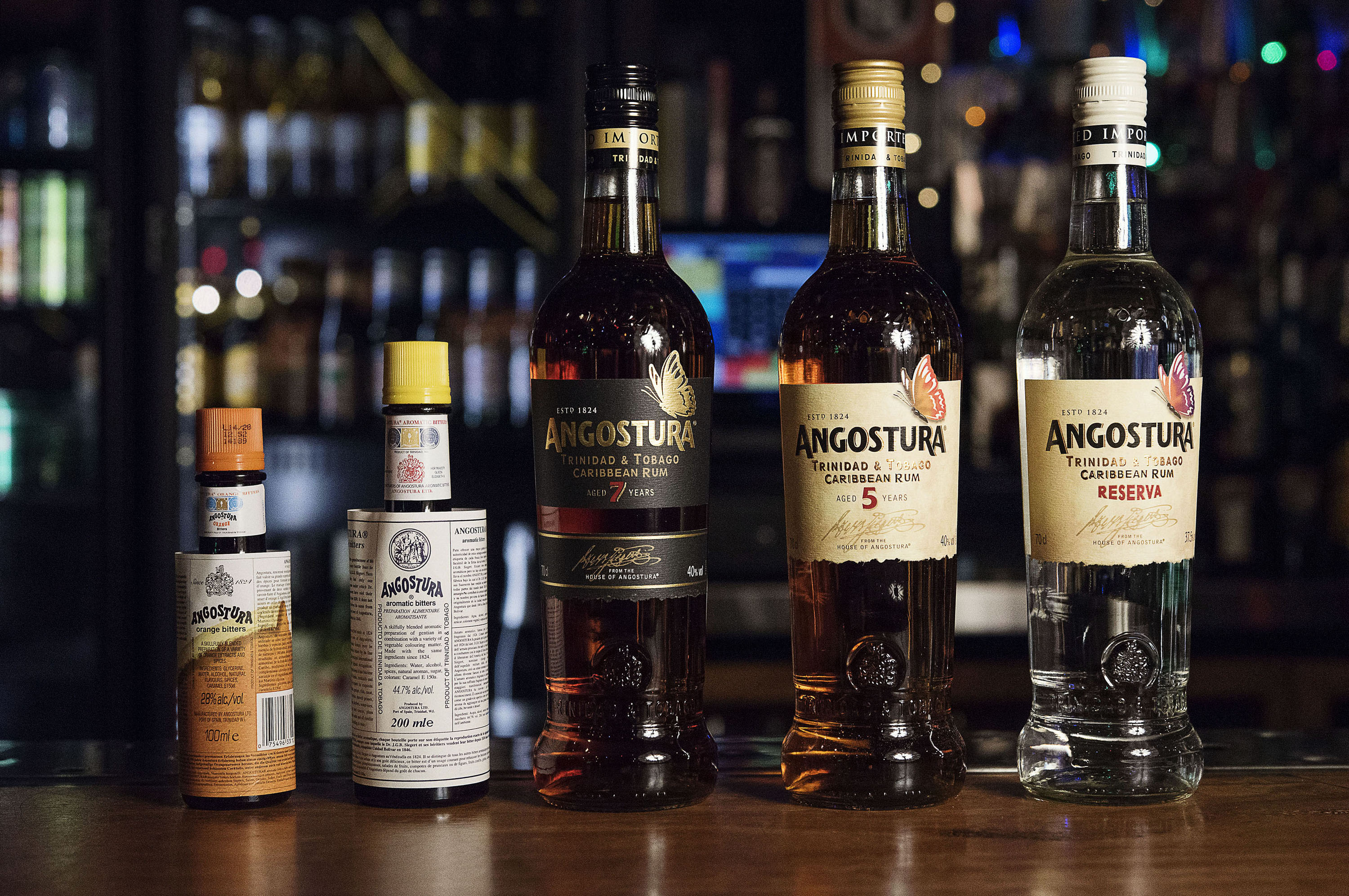 Angostura line up