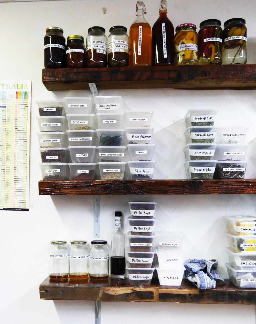 Inside Bulletin Place's prep kitchen.