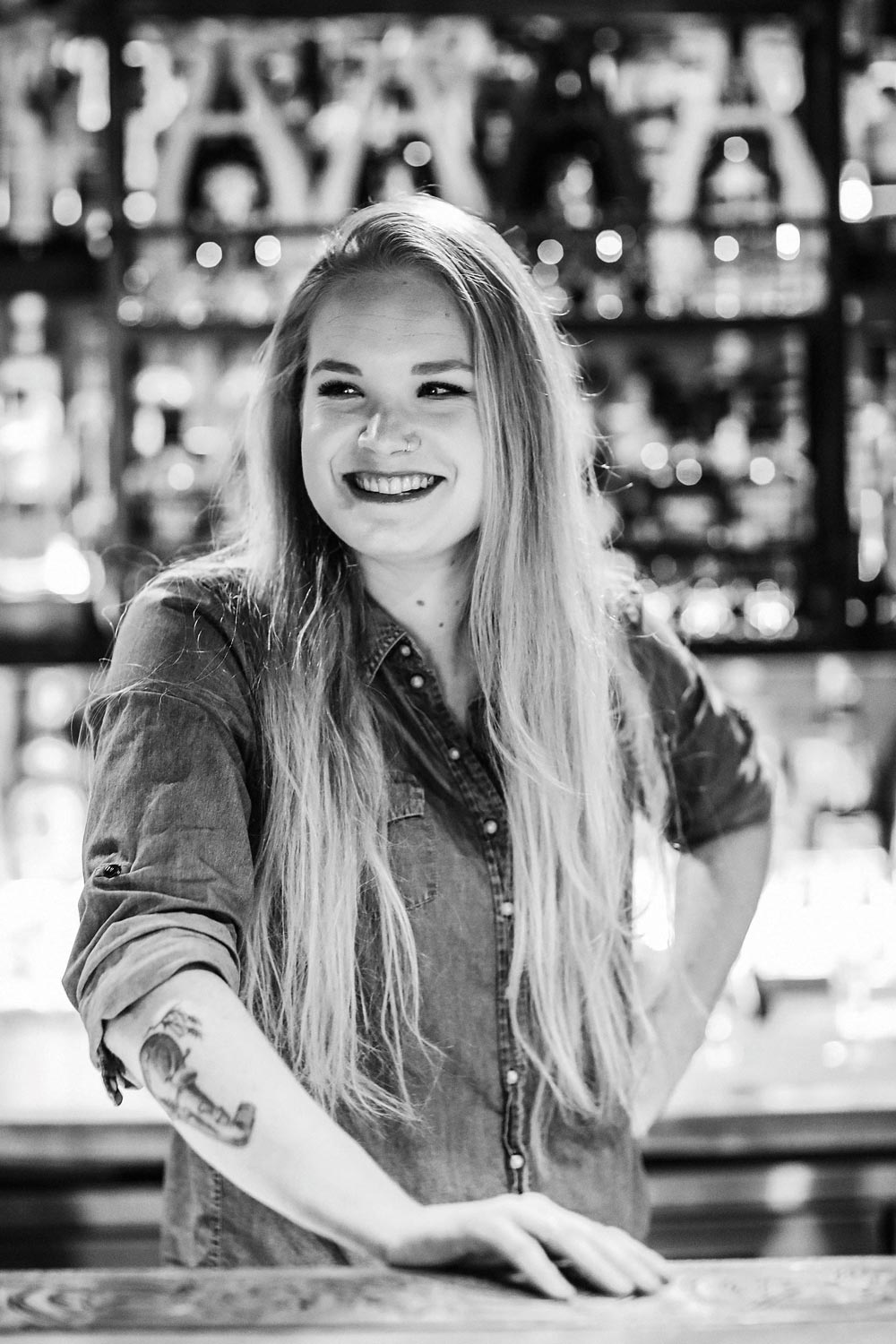 Alissa Gabriel, bar manager at Mjølner, Sydney.