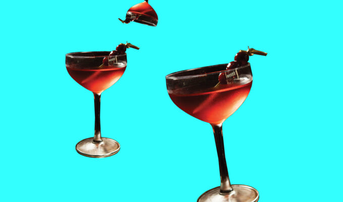 The Bijou cocktail.