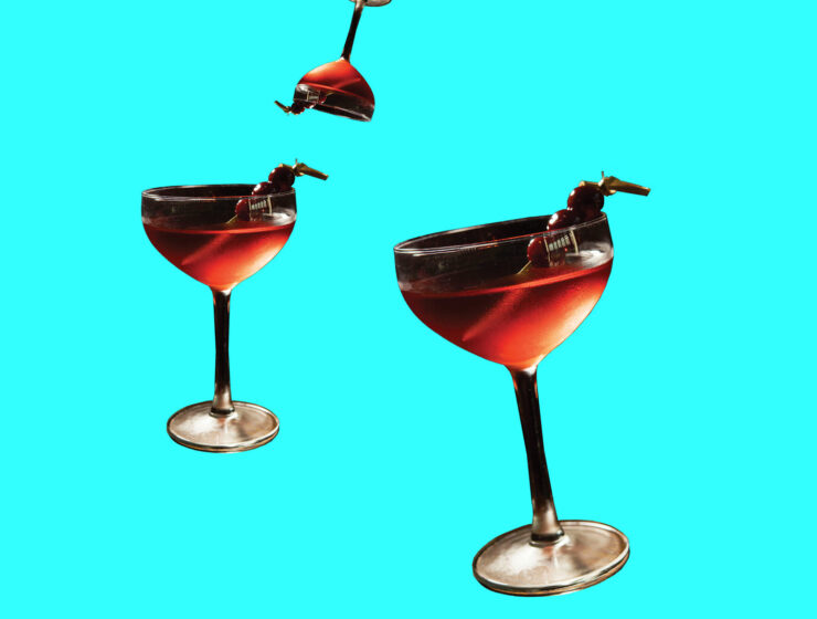 The Bijou cocktail.
