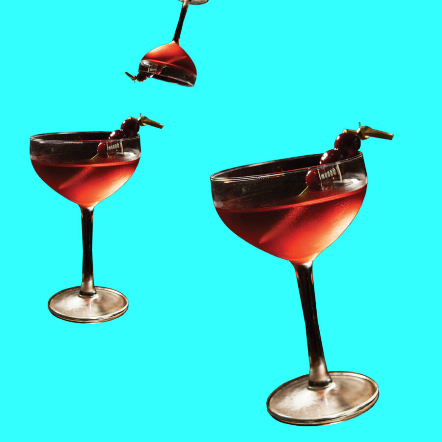 The Bijou cocktail.