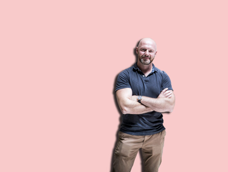 Colm O'Neill, owner of soon to open Sydney bar The Doss House.