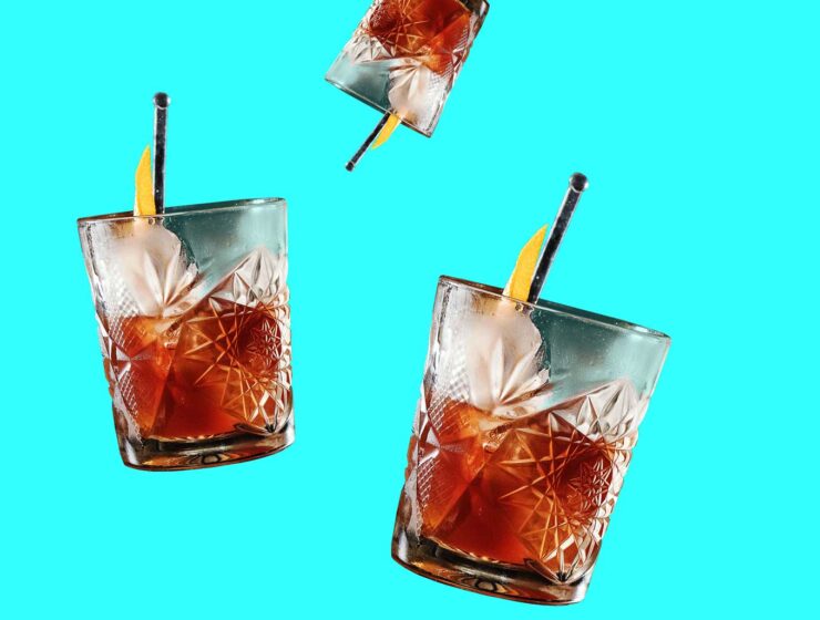 The Rum Old Fashioned made with Santa Teresa 1796 Solera Rum.