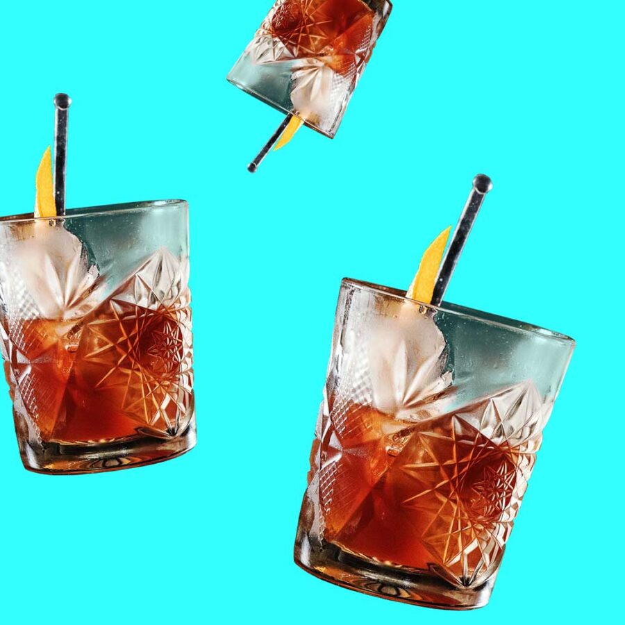 The Rum Old Fashioned made with Santa Teresa 1796 Solera Rum.