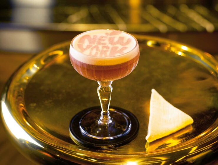 The New York Sour at Manhattan, Singapore.