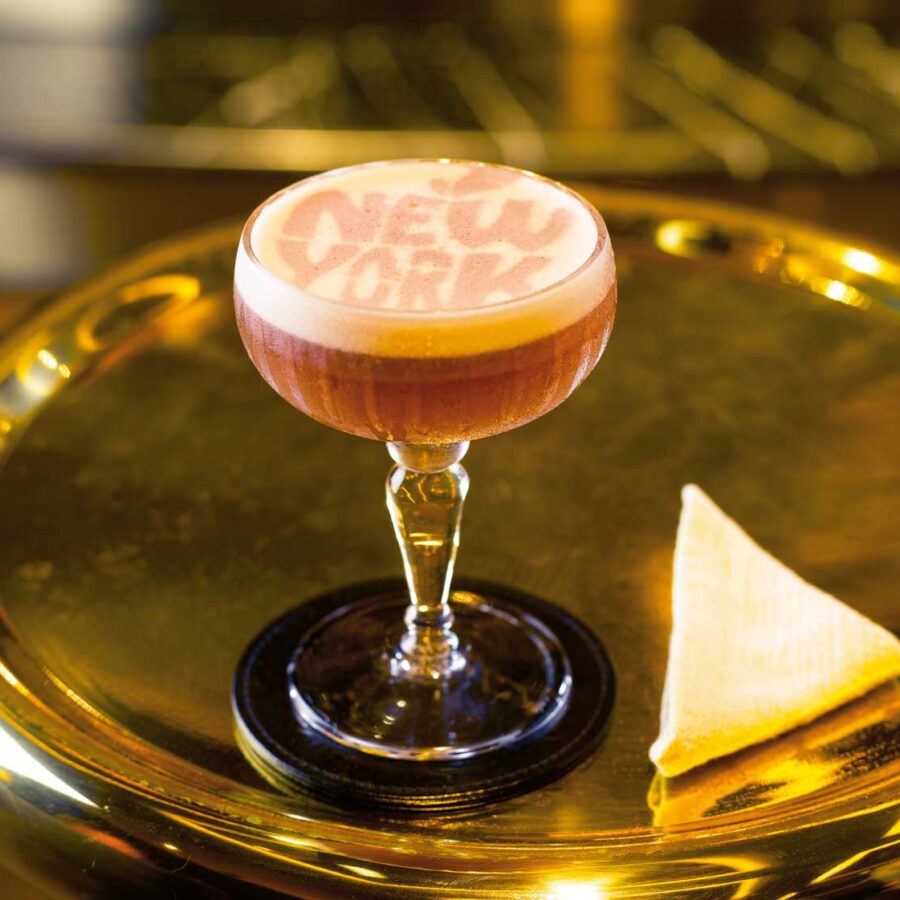 The New York Sour at Manhattan, Singapore.