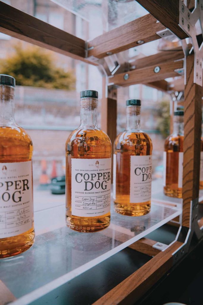 Copper Dog Whisky, a smooth handcrafted blend of iconic Speyside malts
