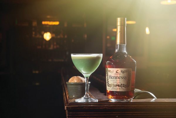 Improved Grasshopper with Hennessy VSOP Cocoa Butter BiscuitsTiana Matthews, Eau De Vie Improved Grasshopper with Hennessy VSOP Cocoa Butter BiscuitsTiana Matthews, Eau De Vie