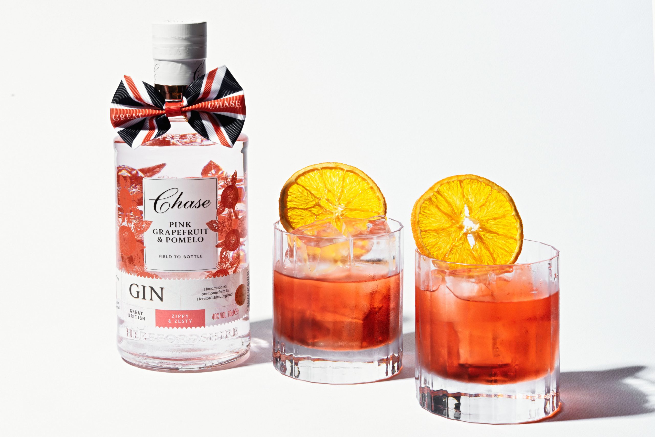 Wrap your gear around Chase Distillery's Pink Grapefruit and