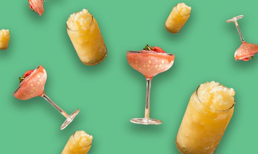 Crank up that slushy machine! Here are two frozen cocktail recipes to get you through the last