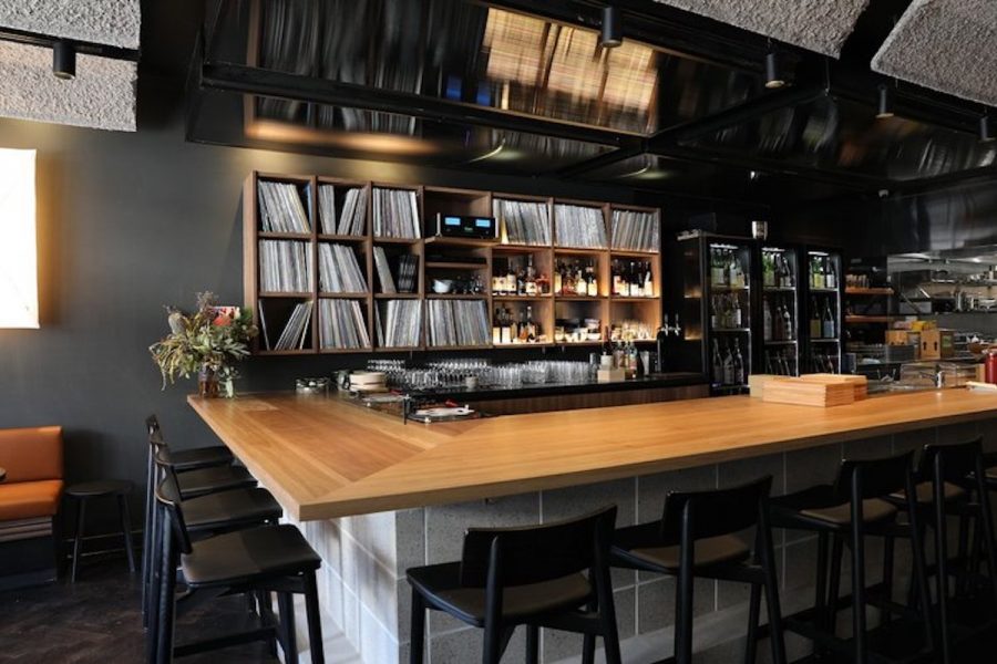 ANTE Newtown's new Sake & Vinyl bar